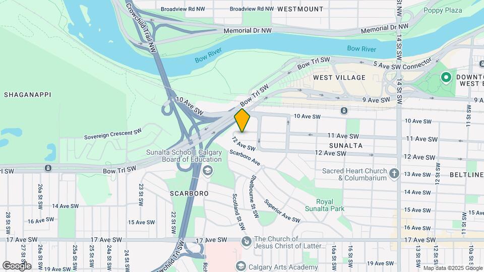 2021 11th Ave SW Map and Location Details