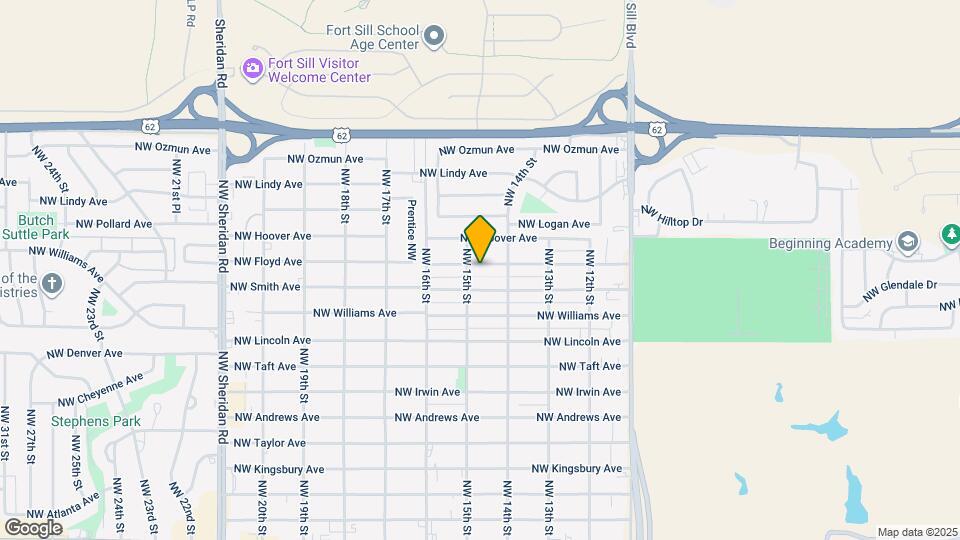 1414 NW Bessie Ave Map and Location Details