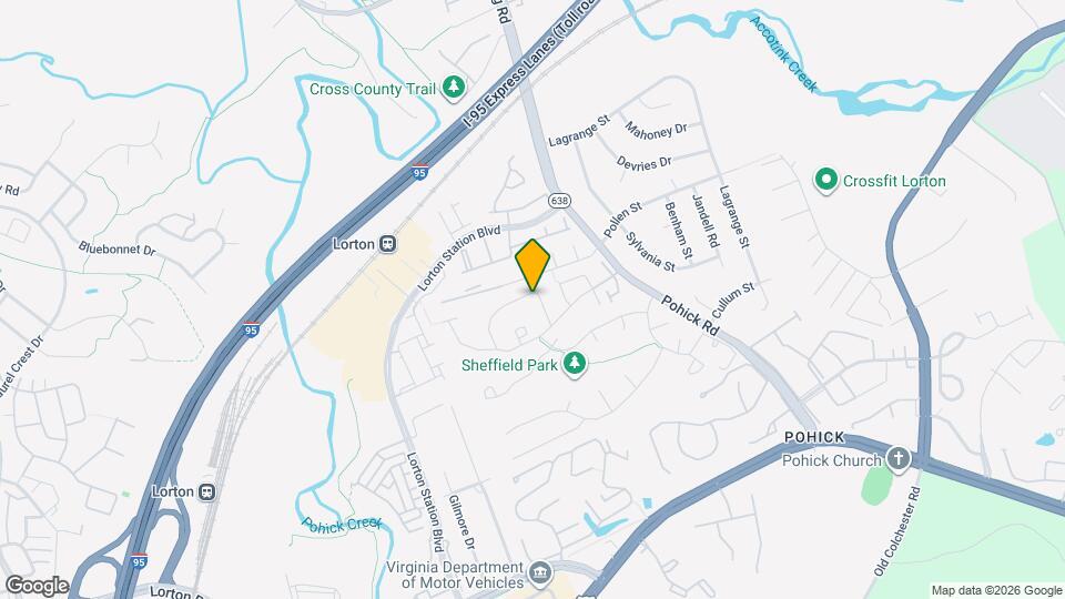 7671 Wolford Way Map and Location Details