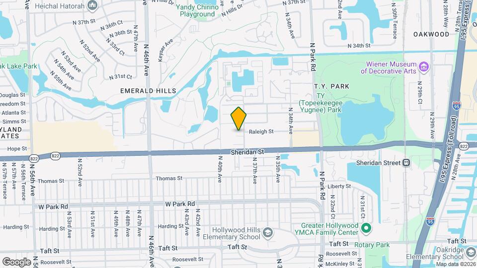 2610 N 38th Ave Map and Location Details