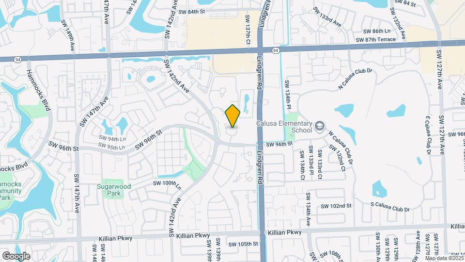 9521 SW 138th Pl Map and Location Details