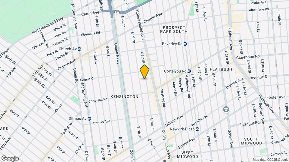 342 E 9th St Map and Location Details