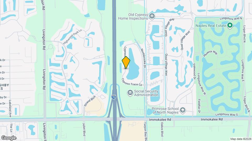 2810 Cypress Trace Cir Mapa y Detalles de la Ubicación