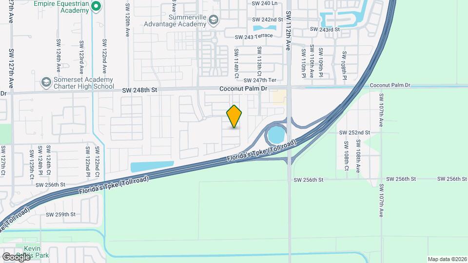 11428 SW 252nd St Map and Location Details