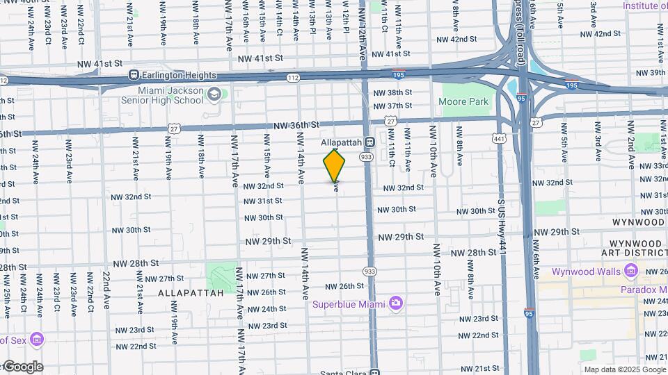 3128 NW 13th Ave-Unit -3128 Map and Location Details