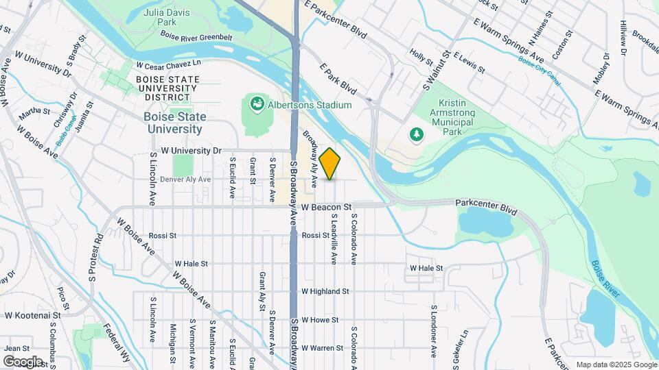 1103-1109 S Leadville Ave Mapa y Detalles de la Ubicación