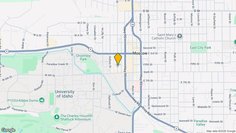 506 S Almon St Map and Location Details