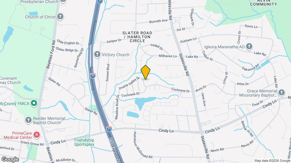 1424 Prairie Valley Dr Map and Location Details