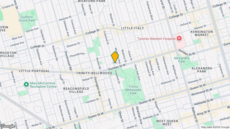 261 Crawford St Map and Location Details