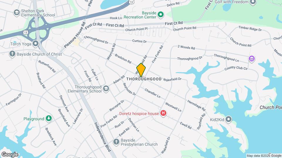 4501 Hermitage Rd Map and Location Details