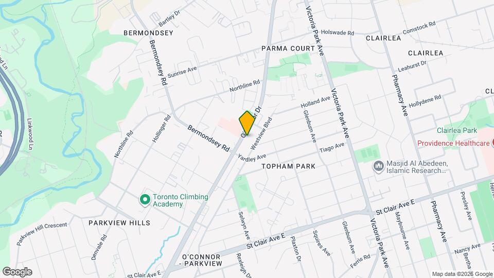 1455 O'Connor Dr Map and Location Details