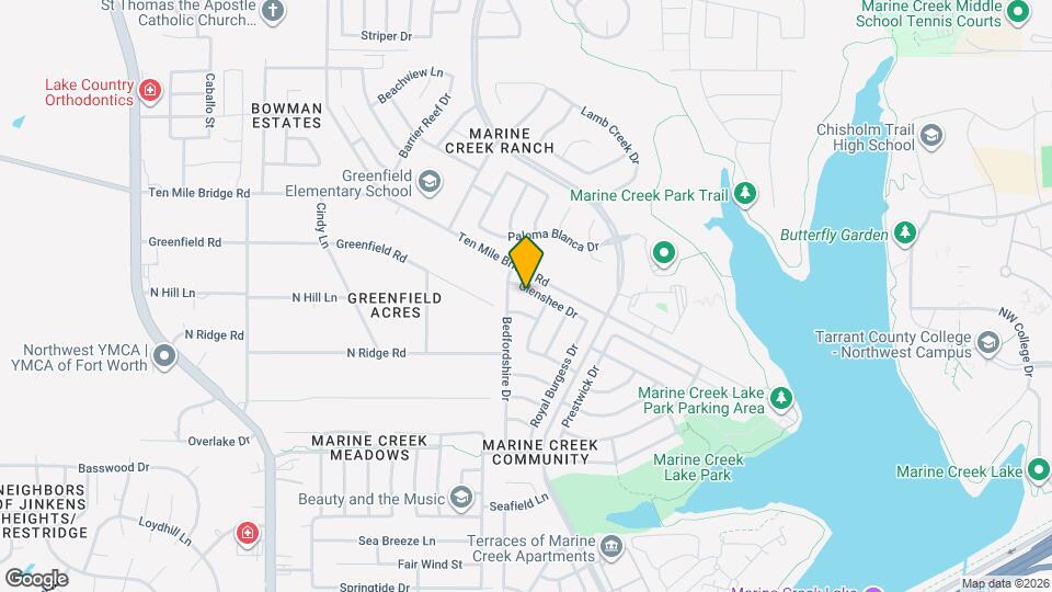 5717 Glenshee Dr Mapa y Detalles de la Ubicación