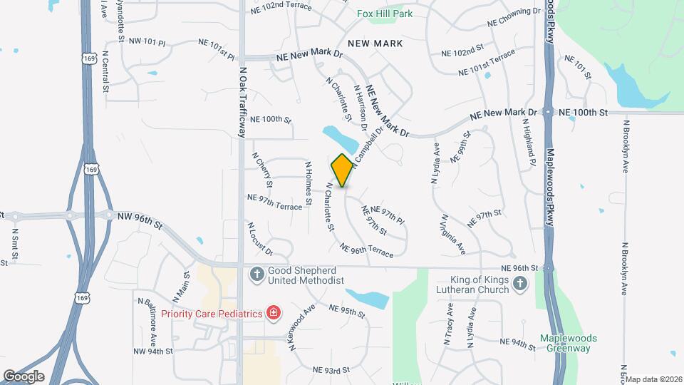 9700 N Campbell Dr Map and Location Details