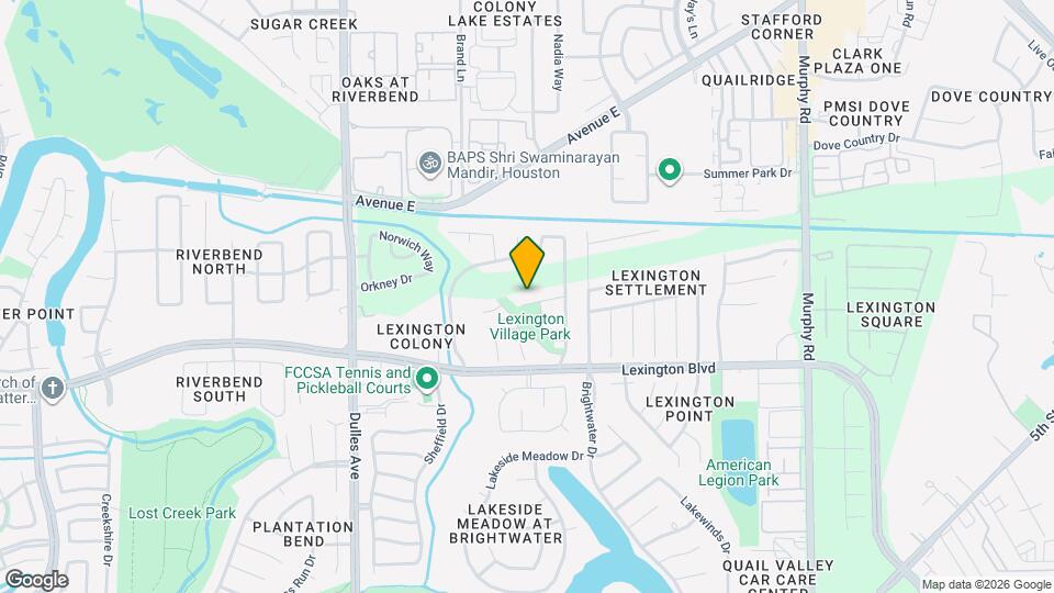 4510 Sherwood Green Ct Mapa y Detalles de la Ubicación