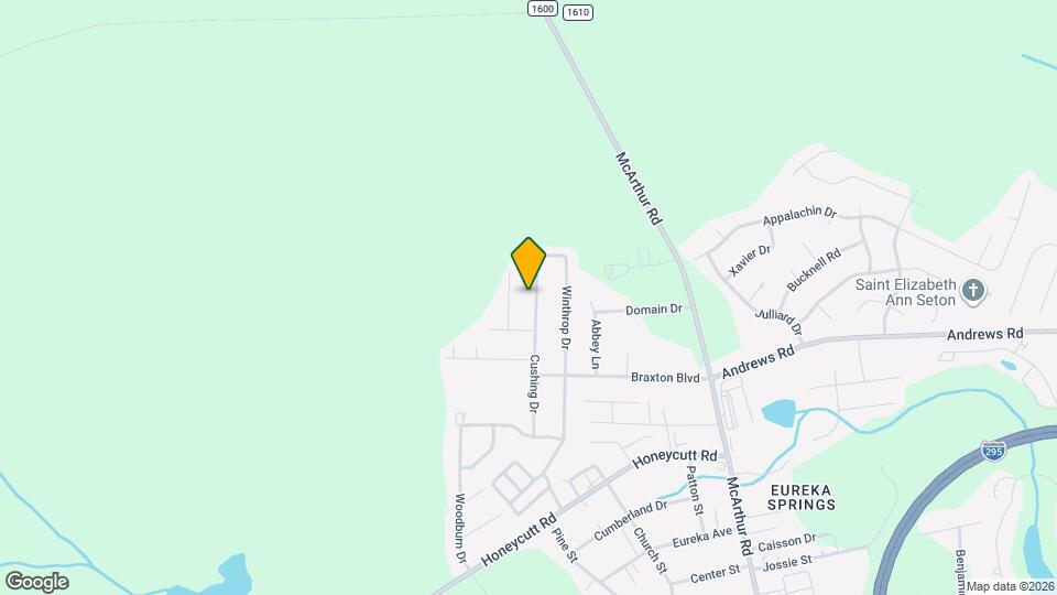 6836 Winthrop Dr Map and Location Details