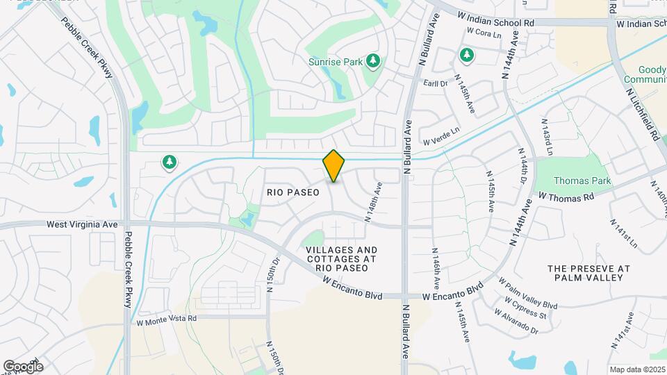 2691 N 149th Ave Mapa y Detalles de la Ubicación