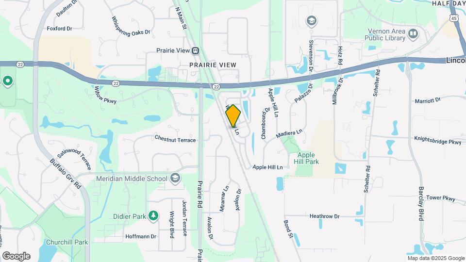 2475 Waterbury Ln Map and Location Details