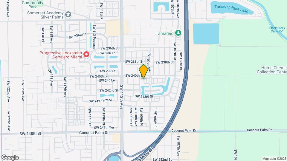 24066 SW 109th Ct Mapa y Detalles de la Ubicación