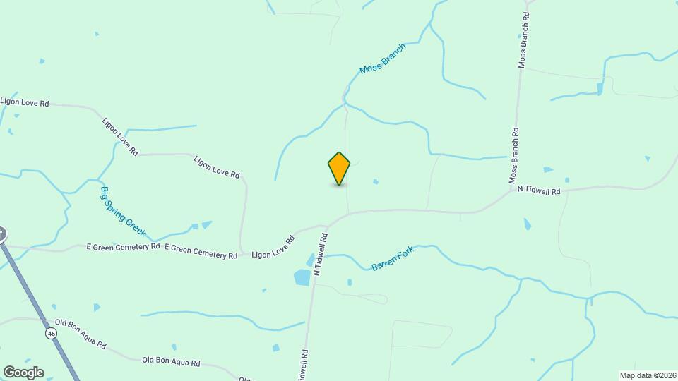 10125 N Twin Springs Rd Map and Location Details