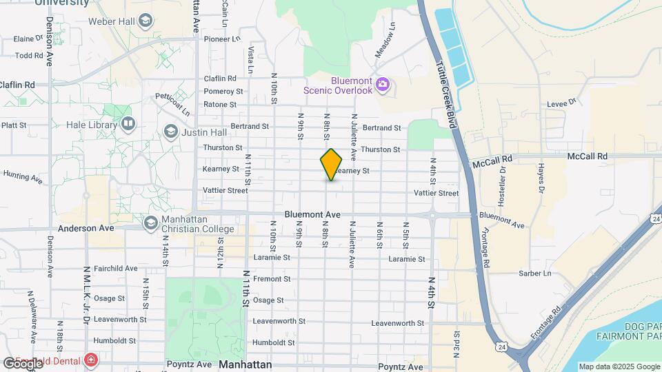 730 Vattier Street Map and Location Details