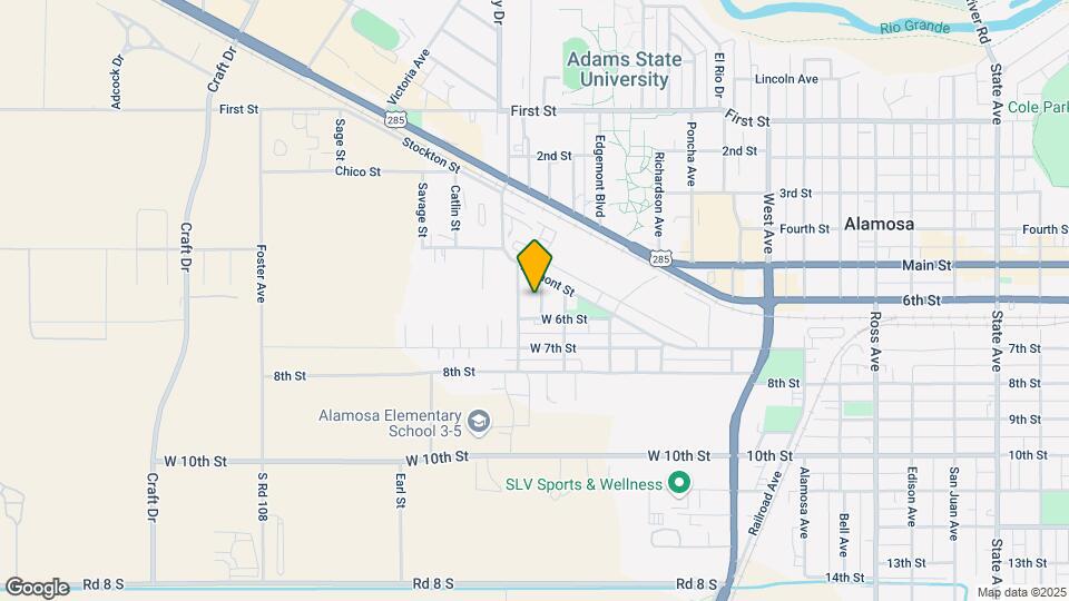 511 Crestone Ave Map and Location Details