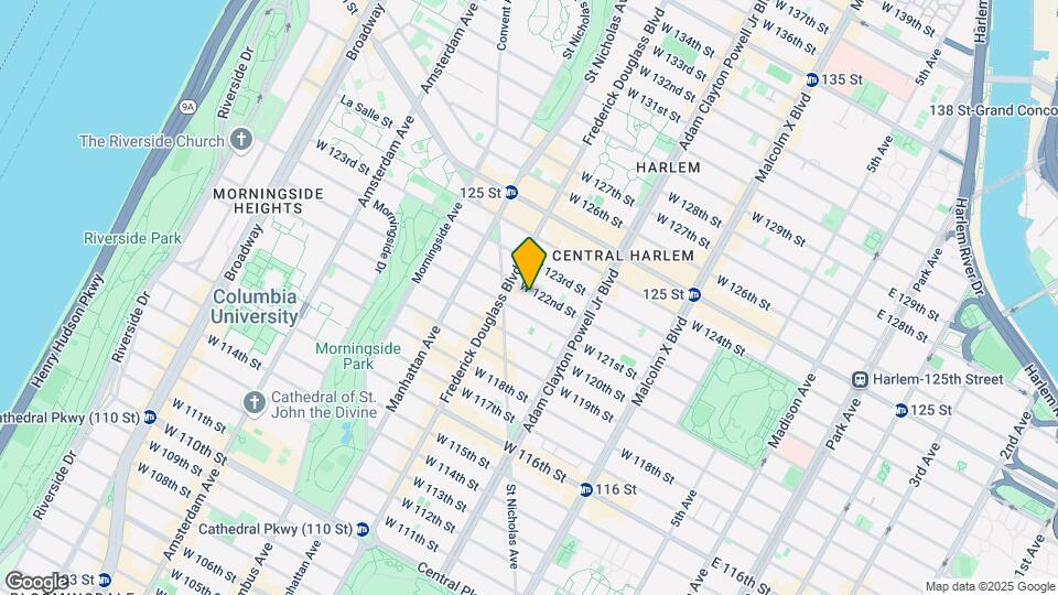 242 West 122nd Street Map and Location Details