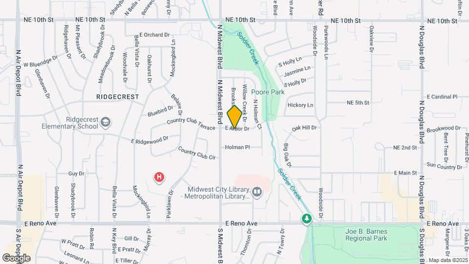 700 E Arbor Dr Map and Location Details