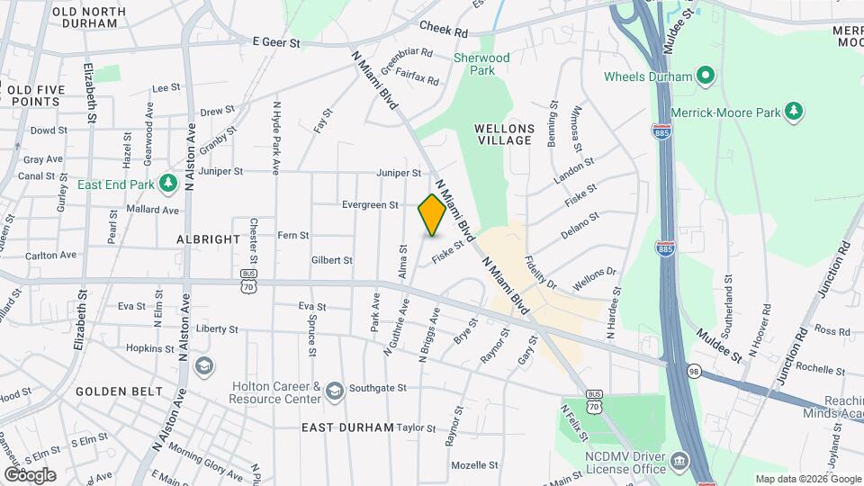 1100 N Guthrie Ave Map and Location Details