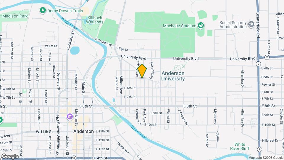 503 Park Ave Map and Location Details