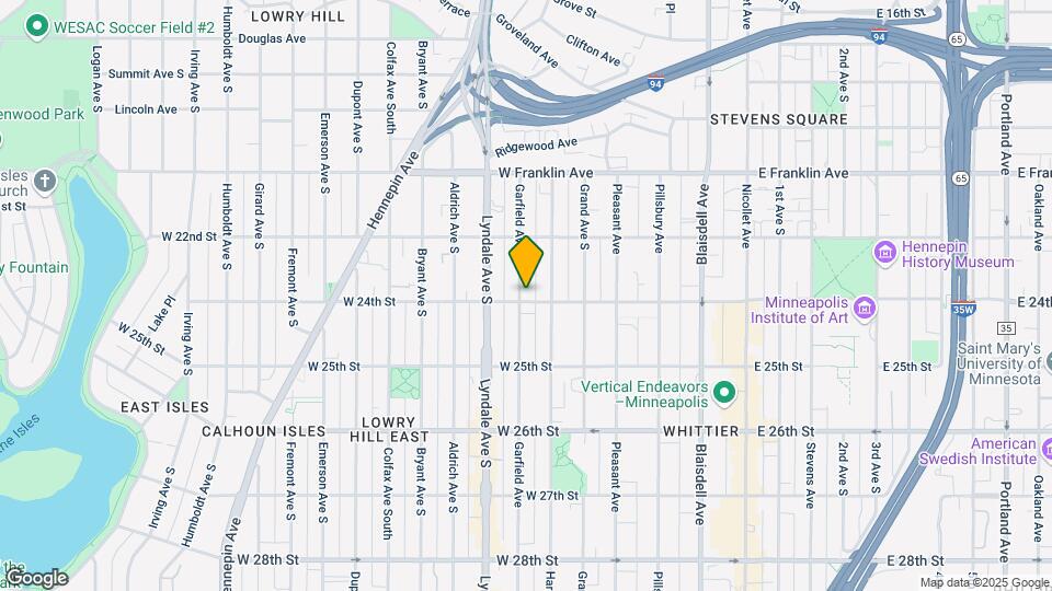 2323 Garfield Ave S Mapa y Detalles de la Ubicación