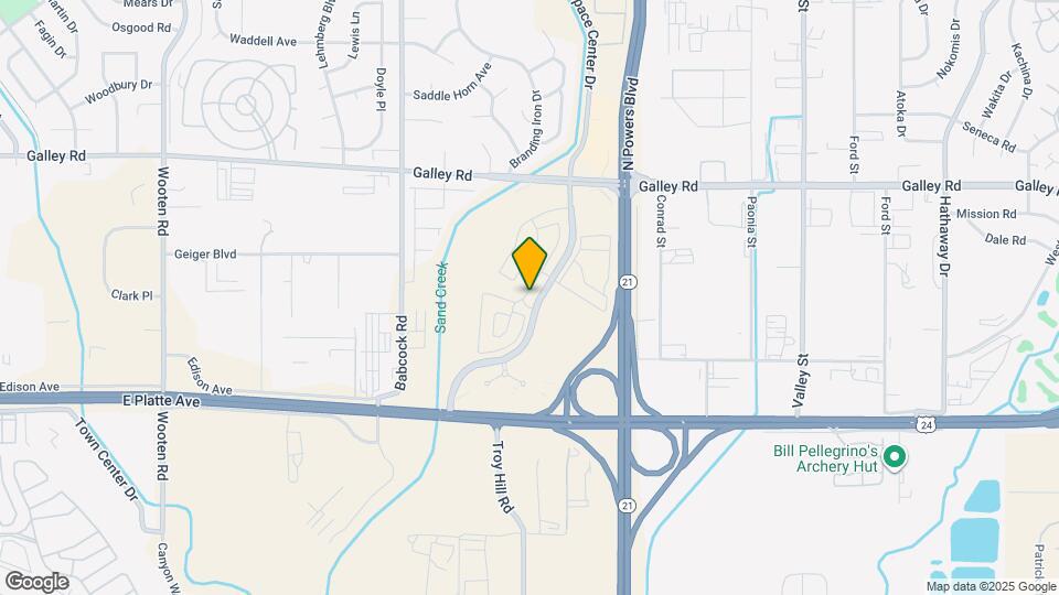 713 Grissom Dr Mapa y Detalles de la Ubicación