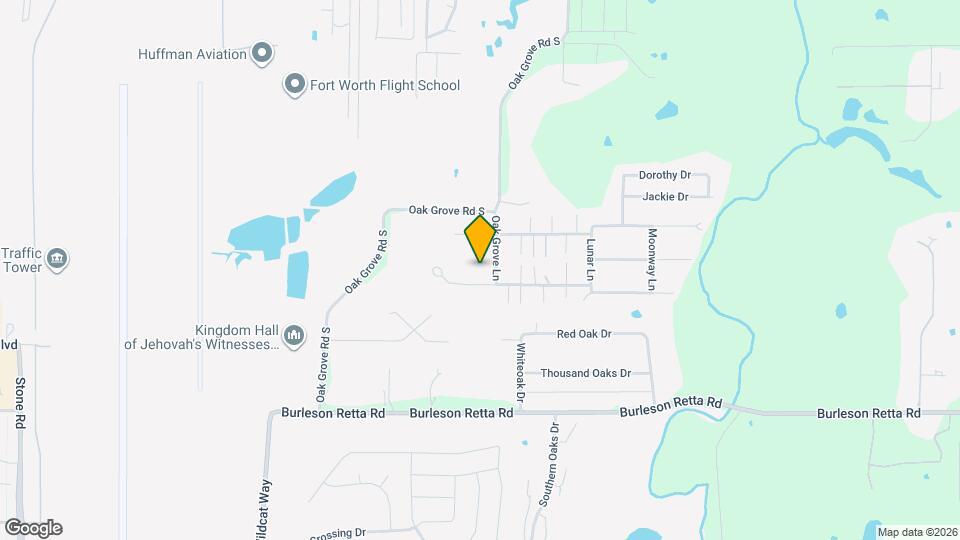 1809 Whispering Oaks St Map and Location Details