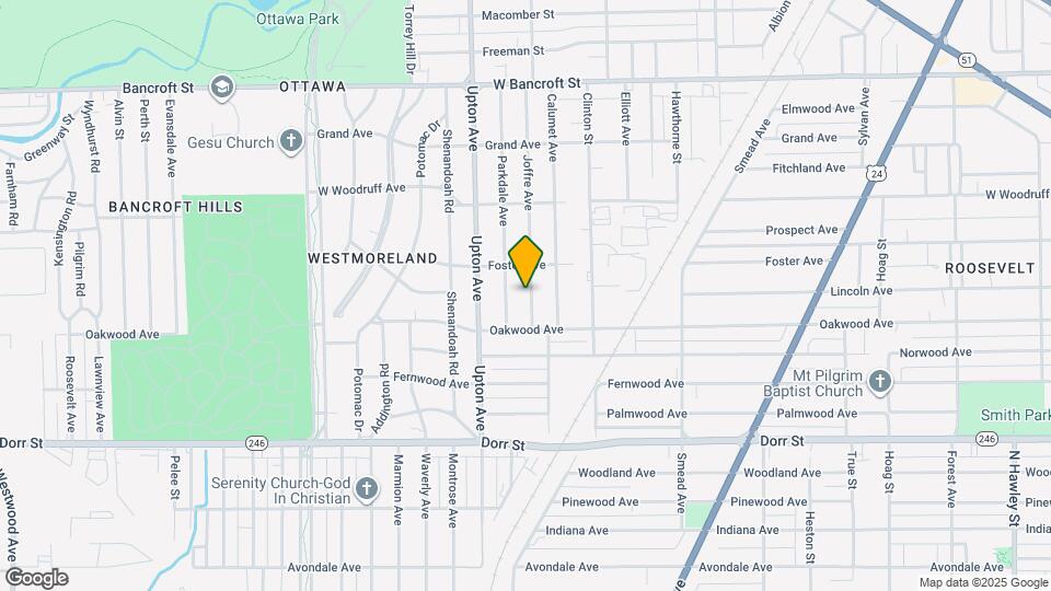 1735 Joffre Ave Mapa y Detalles de la Ubicación