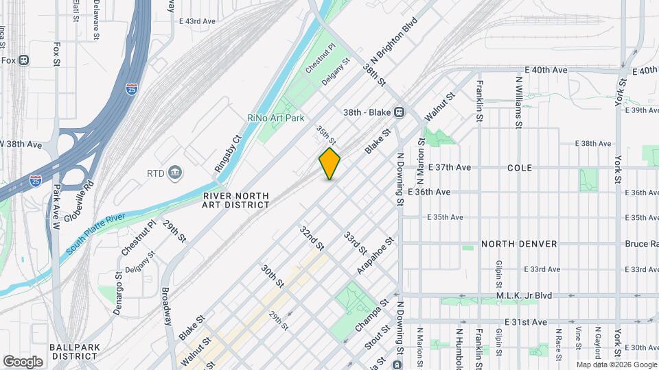 3377 Blake St Map and Location Details