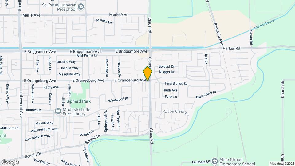 1333 Claus Rd Map and Location Details