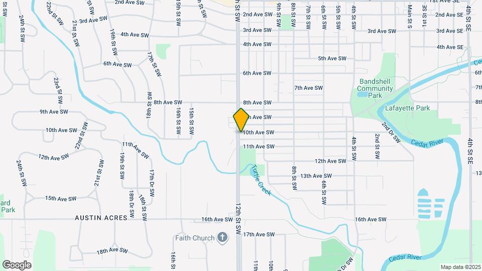 1211 10th Ave SW Map and Location Details