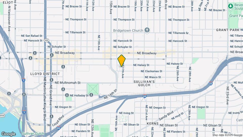 1415 NE 17th Ave Map and Location Details