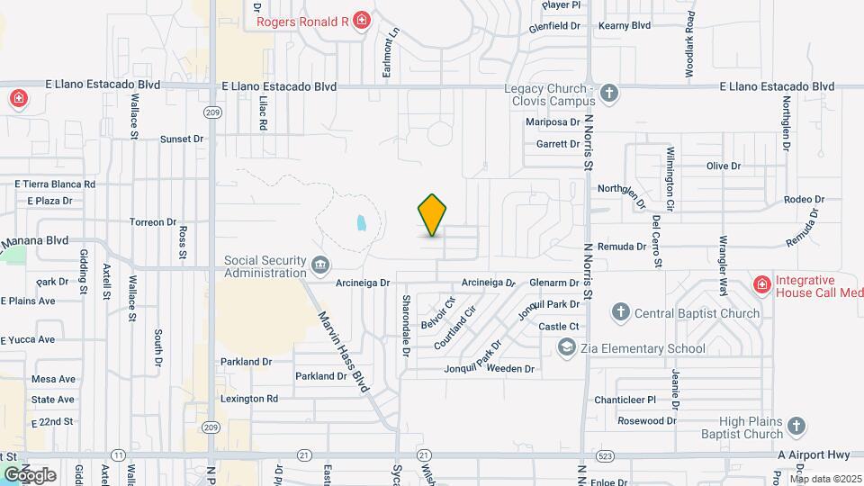 1543 Bosc Ct Map and Location Details