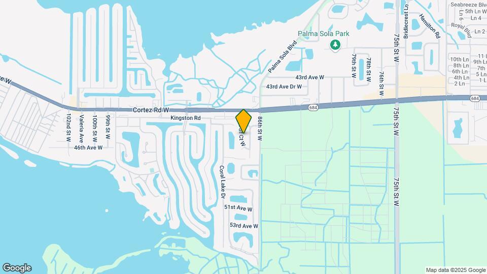 4459 87th Street Ct W Map and Location Details