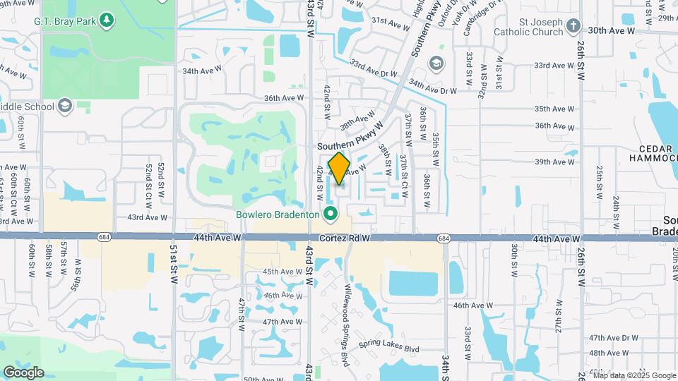 4107 41st St W, Unit 627 Mapa y Detalles de la Ubicación