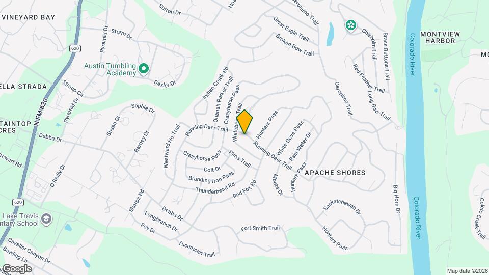 14605 Running Deer Trail Map and Location Details