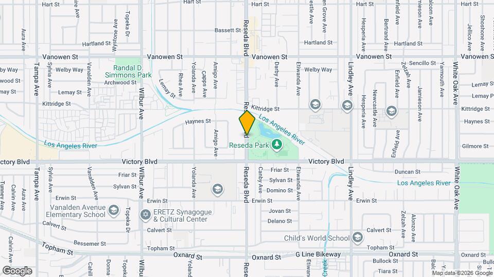Reseda Park Apartments Map and Location Details
