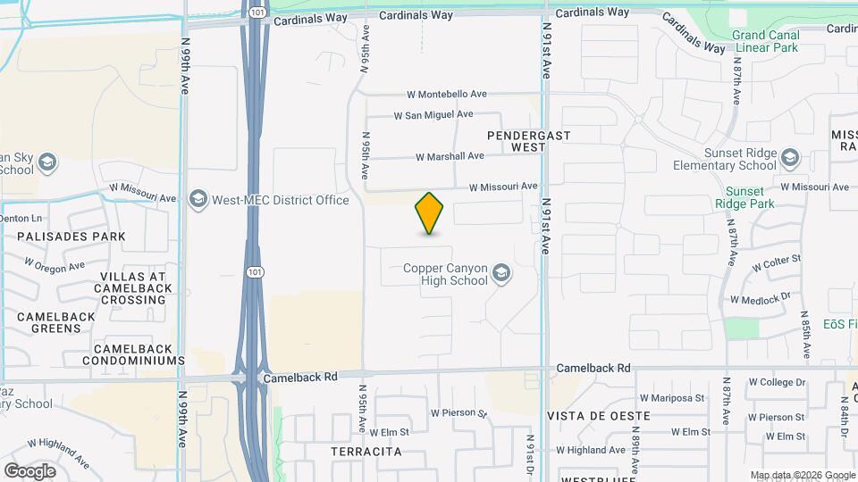 9336 W Georgia Ave Map and Location Details