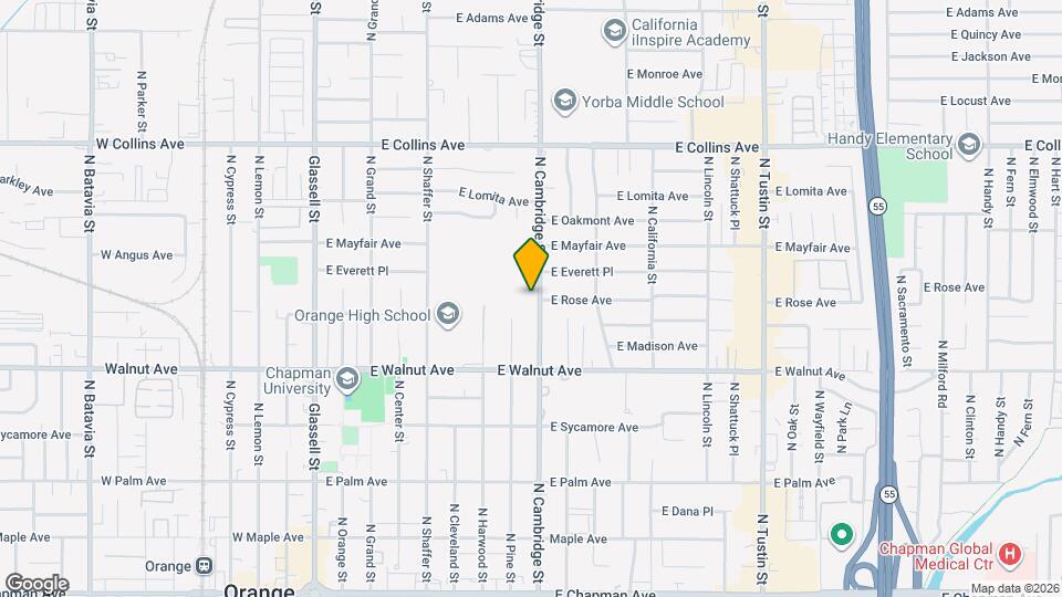 620 N Cambridge St Map and Location Details