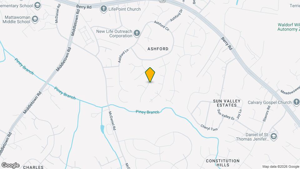 2323 Springdale Ln Map and Location Details