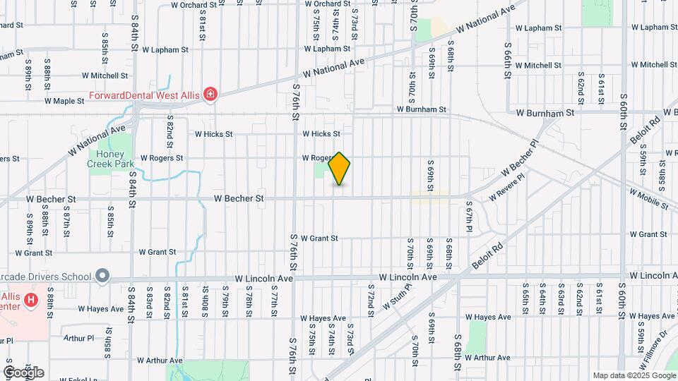 2066 S 74th St Map and Location Details