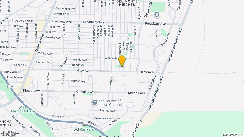 1209 Darwin St Map and Location Details