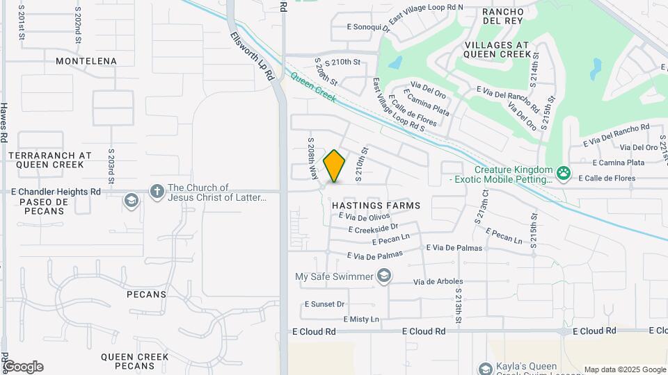 20921 E VIA DEL SOL Map and Location Details