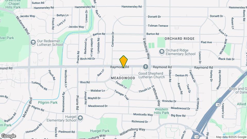 5815 Raymond Rd Map and Location Details