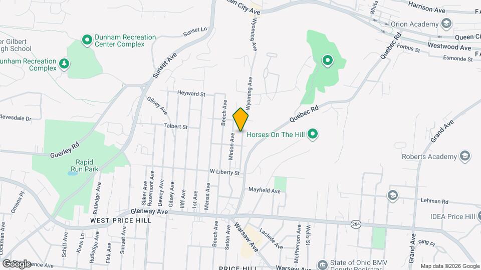 1711 Wyoming Ave Map and Location Details